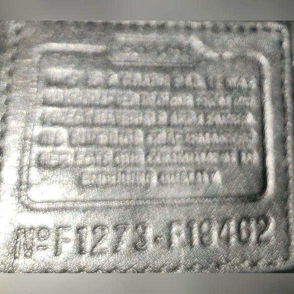 Coach Factory Black Patent Leather Tote - Picture 6 of 7